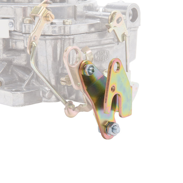 Edelbrock Chrysler Throttle Lever Adapter in Gold Finish for 1966 and Later