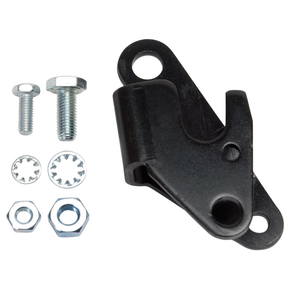 Edelbrock Chrysler Throttle Lever Adapter in Black Finish for 1966 and Later