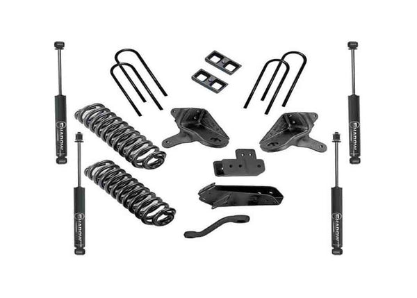 Superlift Ensemble de rehaussement 4 po — 1980-1996 Ford Bronco 4WD (K378)