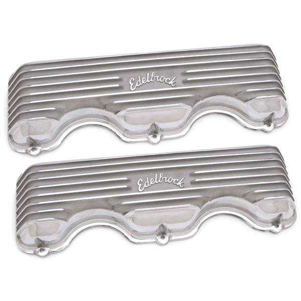 Edelbrock Classic Series Valve Cover for 348/409 W-Series Chevy — Polished