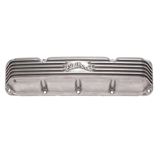 Edelbrock Couvre-culbuteurs série Classic pour AMC/Jeep 290-401 V8 1967-91 — poli