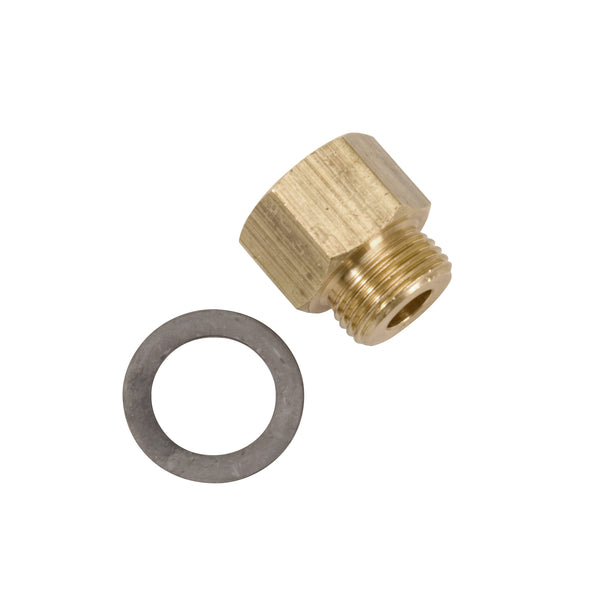 Edelbrock Sqaure-bore carburetor inverted flare fuel inlet fitting