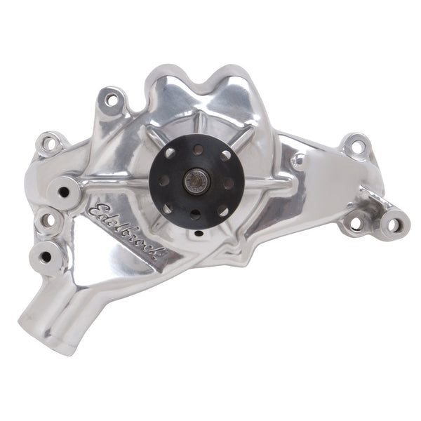 Edelbrock Water Pump Big-Block Chevy Standard/Long in Polished Finish