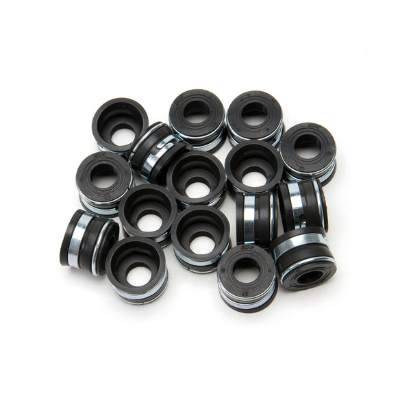 Edelbrock Ensemble de joints d'huile de tige de soupape de remplacement - noir
