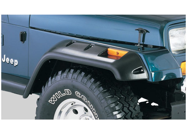 Bushwacker Fender Flares, Front Pair — 1987-1995 Jeep Wrangler YJ (10057-07)