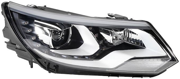 Hella Assemblage de phare — 2012-2018 Volkswagen Tiguan (HEL010748361)