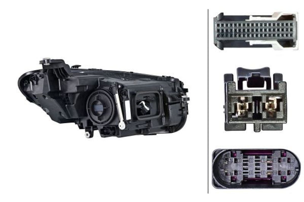 Hella Headlight Assembly — 2019-2021 Mercedes-Benz CLS450