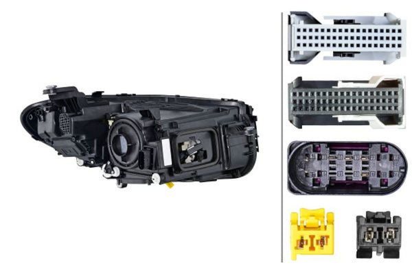 Hella Headlight Assembly — 2019 Mercedes-Benz CLS450 (HEL015619951)