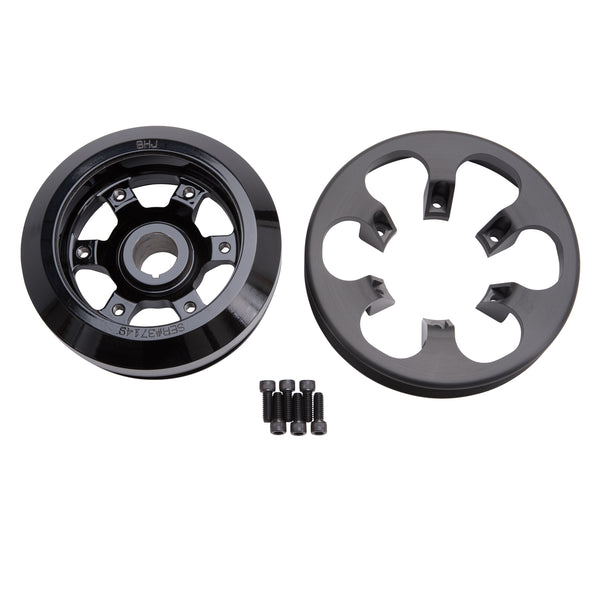 Edelbrock Amortisseur harmonique surmultiplié pour moteurs Ford 5.0L Coyote (diamètre de 7.75 po)