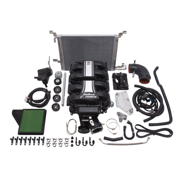 Edelbrock E-Force Supercharger for 2011-14 Mustang GT 5.0L Coyote - Stage 1 (no Tune)
