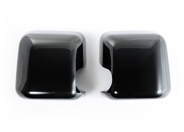 Rugged Ridge Mirror Covers Black PAINTABLE - 0716 Wrangler JK