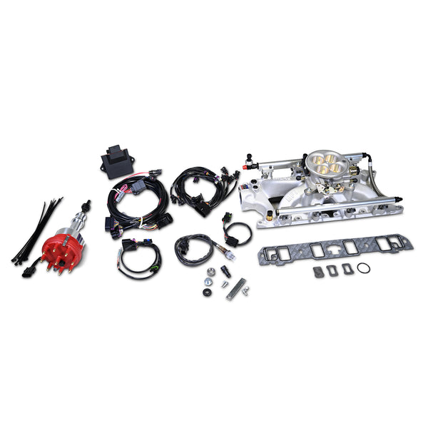 Edelbrock Pro-Flo 4 EFI Traditional 4150-Style Kit #35930 For Ford SB Windsor 289, 302