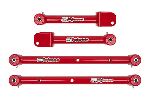 UMI Performance 64-67 GM A-Body Adjustable Upper & Lower Control Arm Kit