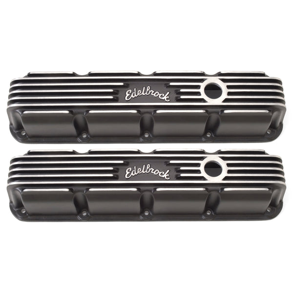 Edelbrock Classic Series Valve Cover for Chrysler Small-Block Magnum — Black