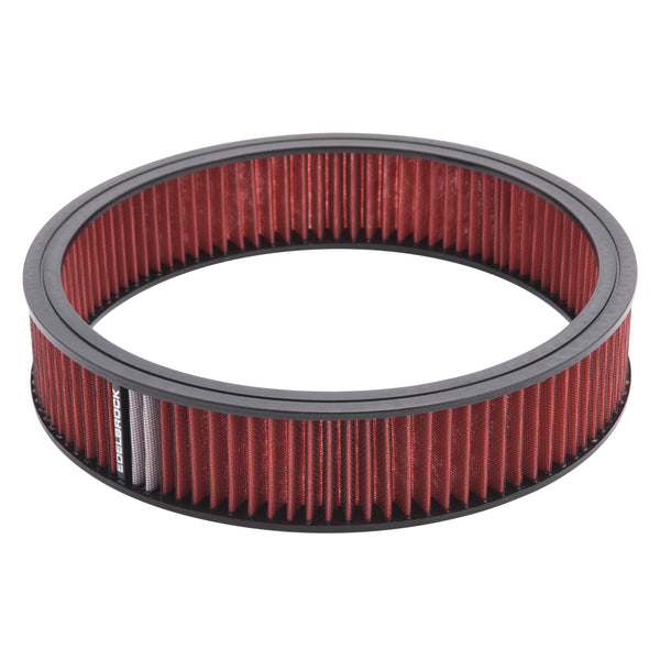 Edelbrock Pro-Flo 14" Round Air Cleaner Element Only (Red)