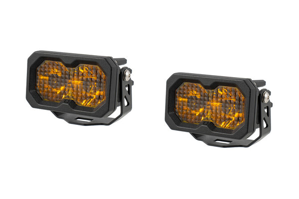 Diode Dynamics C2 2.0 Pro Yellow Driving Standard ABL (pair)