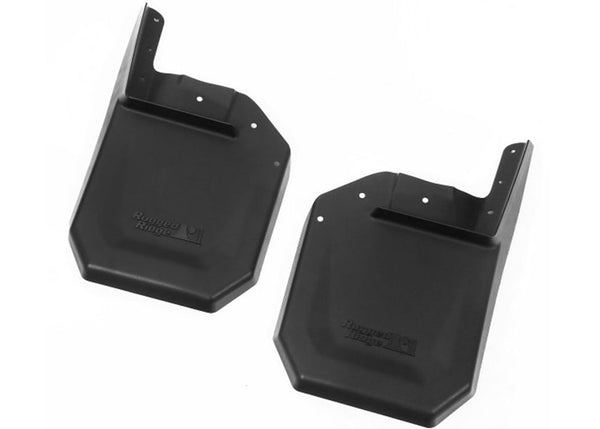 Rugged Ridge Mud Flaps — 2007-2015 Jeep Wrangler JK (JK) (11642.11)