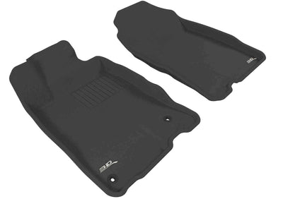 3D MAXpider Tapis de sol Kagu 1re rangée 2011-2016 Honda CR-Z - noir