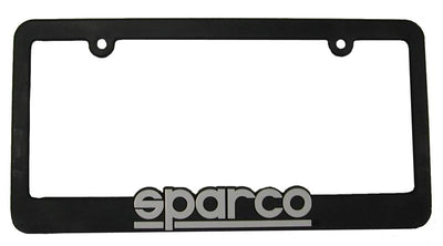 Sparco Cadre de plaque d'immatriculation en plastique