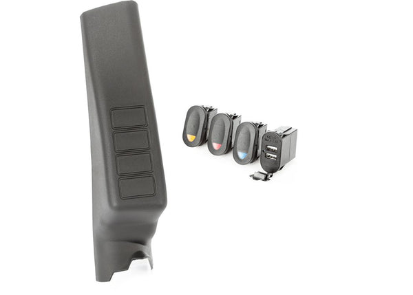 Rugged Ridge Apillar POD KIT 3 Switch USB - 1117 JK/JKU