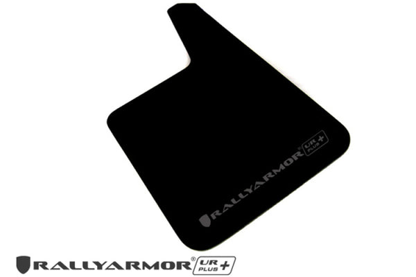 Rally Armor Garde-boue UR Plus UR à ajustement universel (sans quincaillerie) - noir avec logo gris