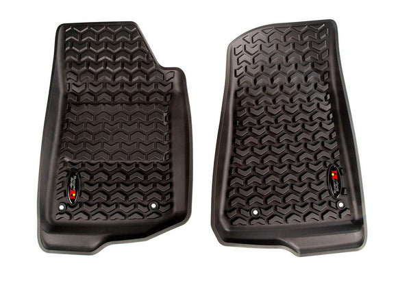 Rugged Ridge Floor Liners — 2018+ Jeep Wrangler JL (12920.36)