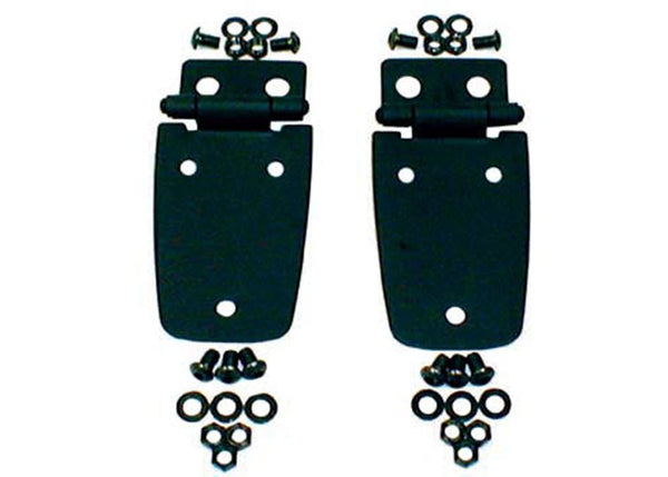 Rugged Ridge Hood Hinges 9706 Wrangler Pair Black