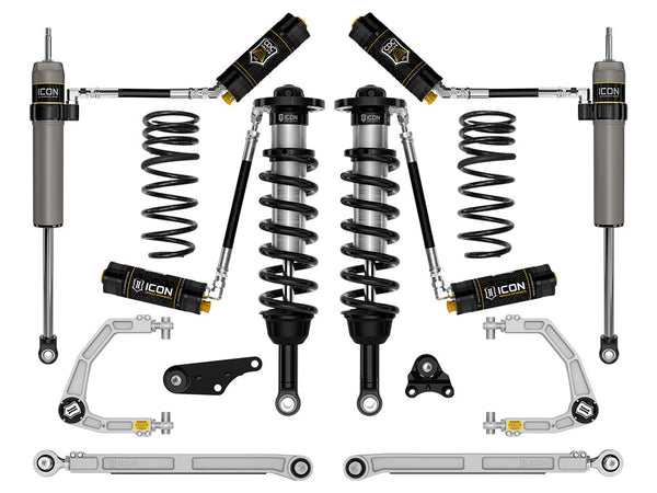 Icon Vehicle Dynamics 2024-2026 Tacoma 1.253In Stage 8 Suspension System Billet Overland Rear Coils