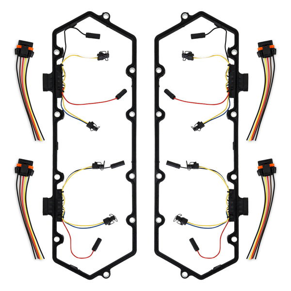 Mishimoto Faisceau de bougies de préchauffage et joint 1994-1997 Ford 7.3L Powerstroke