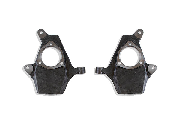 Maxtrac Suspension 2007-2016 Silv/Sierra 1500/2007-2014 Escalade/Tahoe/Yukon Front Steel 2" Lowering Spindles (Pair)