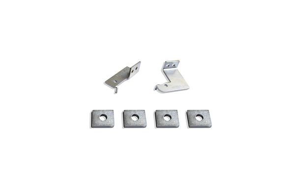 Maxtrac Suspension 2021+ Escalade Pair Of Front Air Ride Sensor Brkt & Spacers Clear Silver