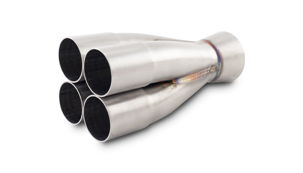 Vibrant Performance - 10301 - 4-1 Merge Collector, 1.625 in. Inlet I.D. - Merge O.D. - 2.00 in. - Outlet O.D. - 2.50 in.
