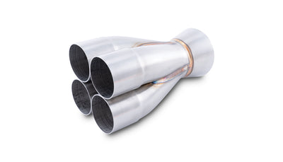 Vibrant Performance - 10321 - 4-1 Merge Collector, 2.375 in. Inlet I.D. - Merge O.D. - 3.50 in. - Outlet O.D. - 4.00 in.