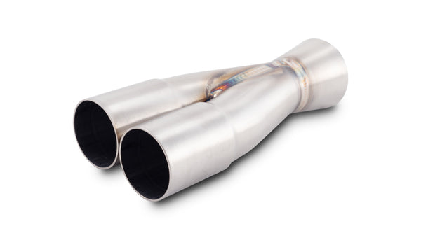 Vibrant Performance - 10364 - 2-1 Merge Collector, 1.50 in. Inlet I.D. x 2.00 in. Outlet O.D. - 7.00 in. Overall Length