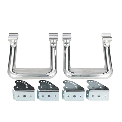 Carr HOOP II; Assist/Side Step; XM3 Polished; Pair — 1998-2011 Ford Ranger (104992)