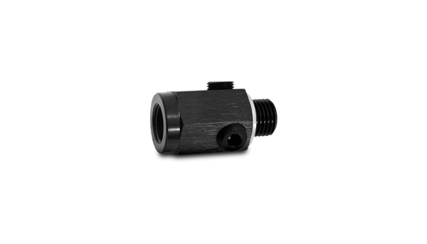 Vibrant Performance - 10596 - Female to Male Metric Union Extender with 3 x 1/8 in. NPT Ports - Metric Size: M14x1.5