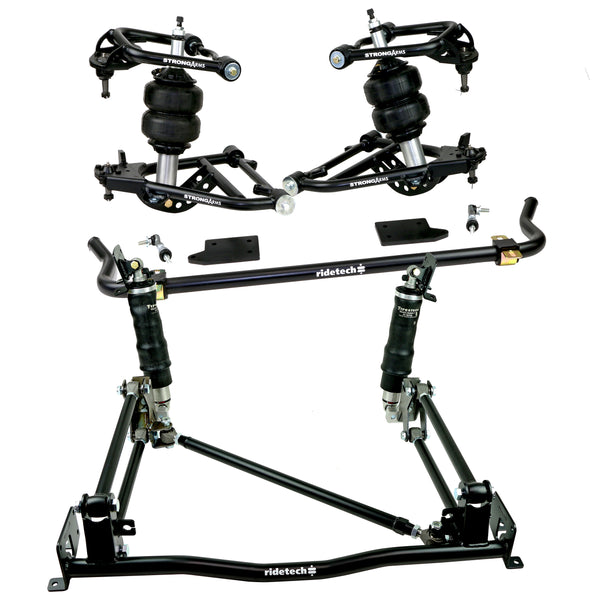 Ridetech Suspension HQ Air Suspension System for 1955-1957 Chevy Car with 2 piece frame.