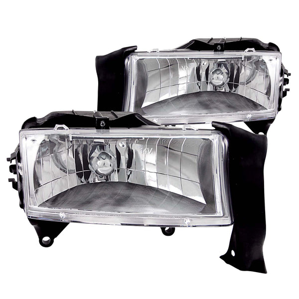 ANZO USA - Crystal Headlight Set - 111021 — 1997-2004 Dodge Dakota