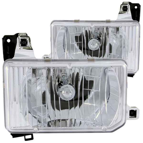 ANZO USA - Crystal Headlight Set — 1987-1995 Nissan Pathfinder / 1988-1989 D21 - 111050