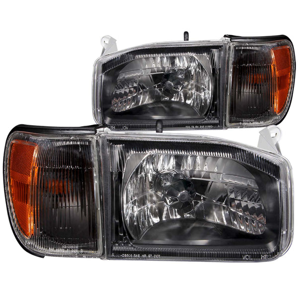 ANZO USA - Crystal Headlight Set — 1999-2004 Nissan Pathfinder - 111051