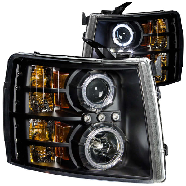 ANZO USA - Projector Headlight Set with Halo - 111107