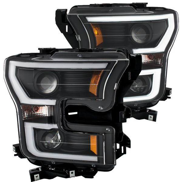ANZO USA - Ensemble de phares à projecteur - 111347 — 2015-2017 Ford F-150