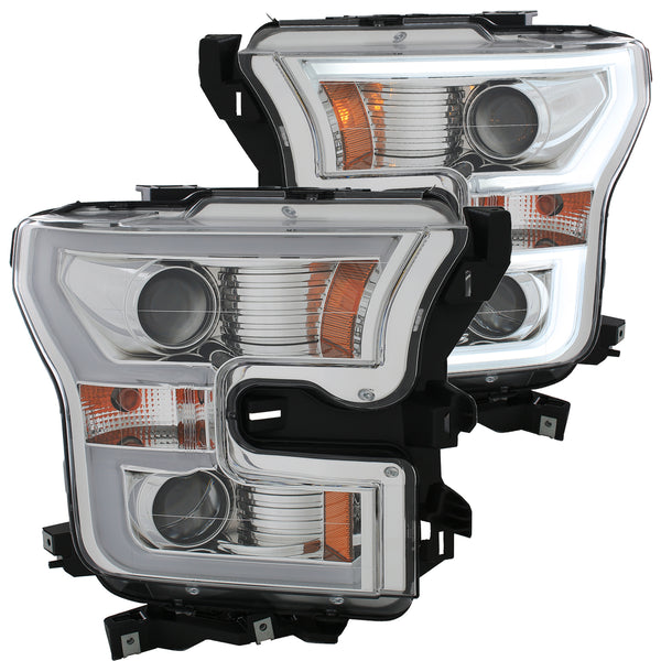 ANZO USA - Ensemble de phares à projecteur - 111348 — 2015-2017 Ford F-150
