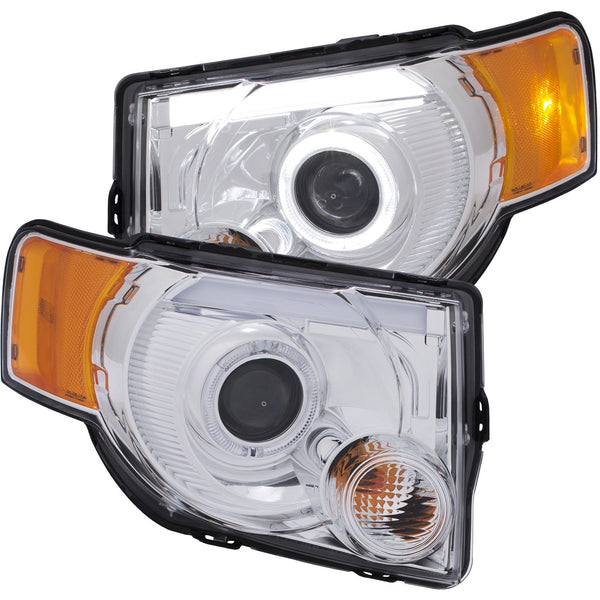 ANZO USA - Ensemble de phares à projecteur - 111356 — 2008-2012 Ford Escape