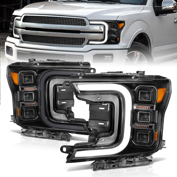 ANZO USA - Phare à projecteur à DEL - 111520 — 2018-2020 Ford F-150
