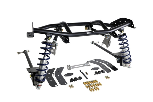 Ridetech Suspension Suspension 4 bras boulonnable 1967-1969 GM Fbody avec embouts de bielle en caoutchouc