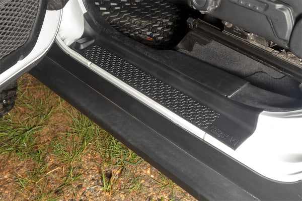 Rugged Ridge Ensemble de protège-seuils All Terrain (18-19 Jeep Wrangler JLU)