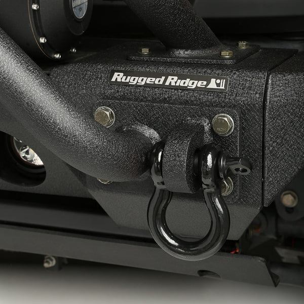 Rugged Ridge D-Ring Shackle 3/4 in. 9500lBall & Socket Single - Black