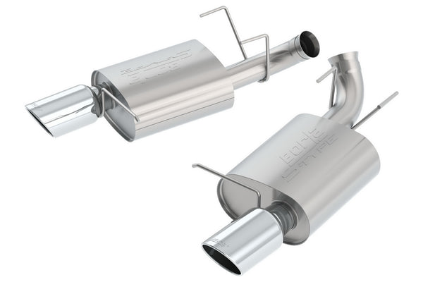 Borla Axle-Back Exhaust System - S-Type — 2011-2012 Ford Mustang