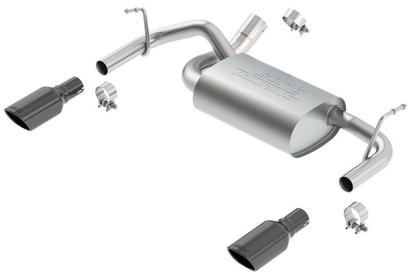 Borla Système d'échappement Axle-Back - Touring — 2012-2017 Jeep Wrangler